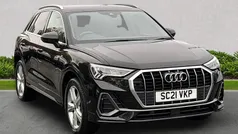 Black Used 2021 Audi Q3 S-Line SUV | £21,214 (Fair price)