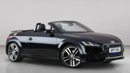 Used Audi TT Roadster S-Line 230 HP (169 kW) 2017 Black Cabriolet