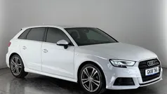 White Used 2018 Audi A3 Sportback S-Line Hatchback | £16,350 (Fair price)