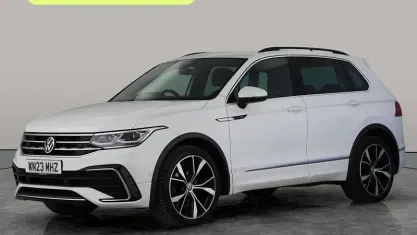 Begagnad VW Tiguan R-line 150 HK (110 kW) 2023 Vit SUV