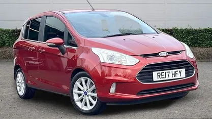 Second-hand Ford B-MAX Titanium 105 CP (77 kW) 2016 Roșu Monovolum