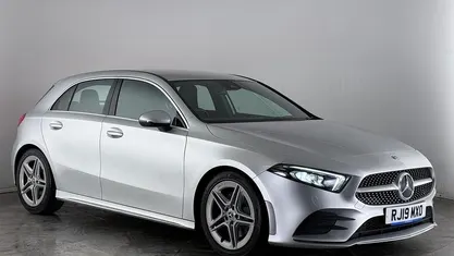 Silver Used 2019 Mercedes A220 AMG line Hatchback | £13,400 (Good price)