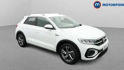 Used VW T-Roc R-line 150 HP (110 kW) 2024 White SUV