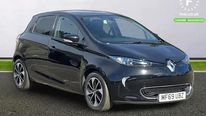 Used Renault Zoe Dynamique 64 kW (88 HP) 2019 Black Hatchback