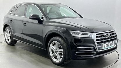 Używany Audi Q5 S-Line 252 KM (185 kW) 2017 Czarny SUV