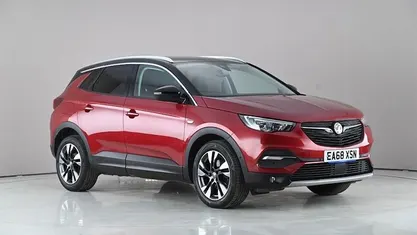 Used Vauxhall Grandland X Sport 131 HP (96 kW) 2018 Red SUV