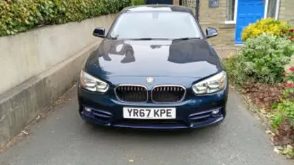 Used BMW 118 Sport Line 150 HP (110 kW) 2017 Blue Hatchback