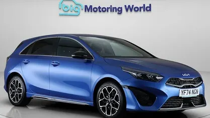 Used Kia Ceed GT-Line 140 HP (102 kW) 2024 Blue Hatchback