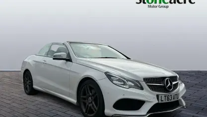 Used Mercedes E350 AMG 252 HP (185 kW) 2013 White Cabriolet
