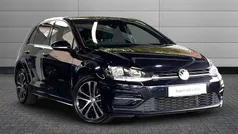 Black Used 2019 VW Golf VII R-line Hatchback | £15,350 (Fair price)
