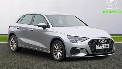 Used Audi A3 Sportback 150 HP (110 kW) 2020 Silver Hatchback
