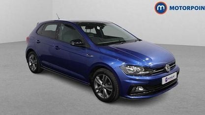 Usado VW Polo R-line 116 HP (85 kW) 2020 Azul Citadino