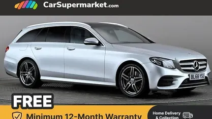 Used Mercedes E200 AMG Line Premium 184 HP (135 kW) 2018 Silver Estate