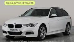 White Used 2018 BMW 320 M Sport Estate | £15,117 (Good price)