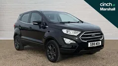 Black Used 2018 Ford Ecosport Zetec SUV | £8,528 (Fair price)