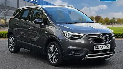 Used Vauxhall Crossland X Elite 131 HP (96 kW) 2020 Grey SUV