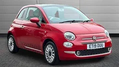 Red Used 2019 Fiat 500 Lounge Hatchback | £8,290 (Fair price)