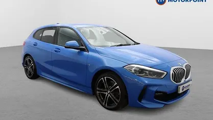 Used BMW 118 M Sport 140 HP (102 kW) 2019 Blue Hatchback
