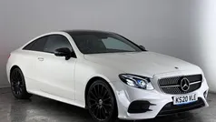 White Used 2020 Mercedes E300 AMG line Coupe | £27,850 (Good price)