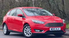 Red Used 2015 Ford Focus Titanium Hatchback | £5,995 (Fair price)