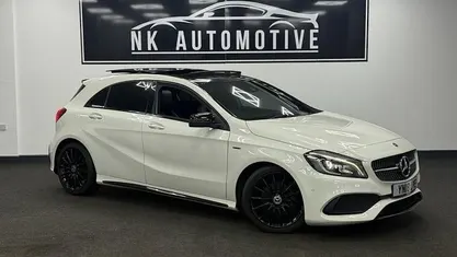 White Used 2018 Mercedes A160 Premium Plus Hatchback | £13,290 (Fair price)