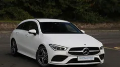 White Used 2021 Mercedes CLA200 AMG Line Premium Estate | £20,495 (Fair price)