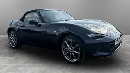Used Mazda MX5 Exclusive-Line 184 HP (135 kW) 2023 Blue Cabriolet