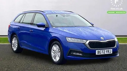 Blue Used 2022 Skoda Octavia SE Technology Estate | £15,499 (Fair price)