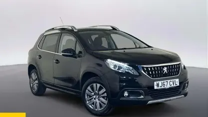 Używany Peugeot 2008 Allure 82 KM (60 kW) 2017 Czarny SUV