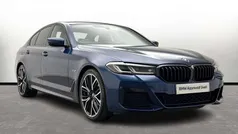 Blue Used 2022 BMW 545e M Sport Sedan | £35,500 (Fair price)