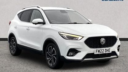 Używany MG ZS Exclusive 111 KM (81 kW) 2022 Biały Sedan/Limuzyna