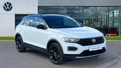 White Used 2021 VW T-Roc Black Edition SUV | £20,553 (Fair price)