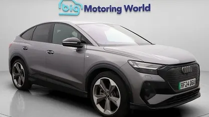 Used 2024 Audi Q4 Sportback e-tron Black Edition SUV | £34,300 (Fair price)