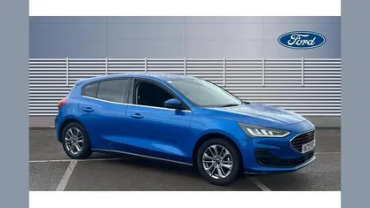 Used Ford Focus Style 125 HP (91 kW) 2022 Blue Hatchback