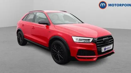 Red Used 2018 Audi Q3 Black Edition SUV | £16,299 (Fair price)