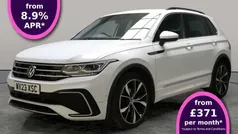 White Used 2023 VW Tiguan R-line SUV | £25,400 (Good price)