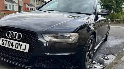 Used Audi A4 Black Edition 177 HP (130 kW) 2014 Black Sedan