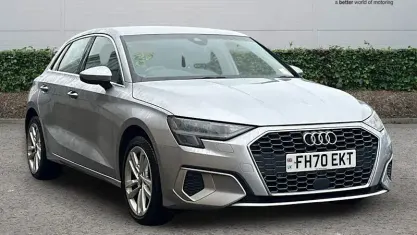 Used Audi A3 Sportback Sport 116 HP (85 kW) 2021 Silver Hatchback