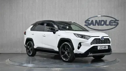 Used Toyota RAV4 Hybrid 218 HP (160 kW) 2021 Black SUV