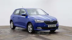 Energy blue Used 2021 Skoda Fabia SE Hatchback | £10,780 (Fair price)