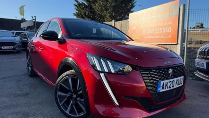 Red Used 2020 Peugeot 208 GT-line Hatchback | £11,290 (Fair price)