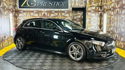 Used Mercedes A220 AMG line 190 HP (139 kW) 2020 Black Hatchback