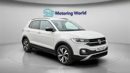 Used VW T-Cross Black Edition 95 HP (69 kW) 2023 Grey SUV