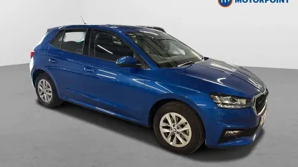 Used Skoda Fabia Comfort 110 HP (80 kW) 2023 Blue Hatchback