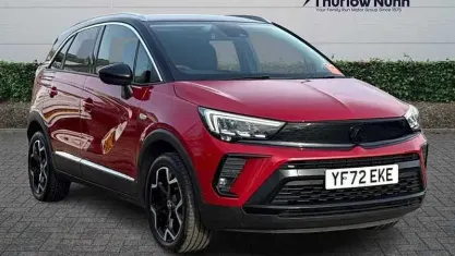 Used Vauxhall Crossland Ultimate 131 HP (96 kW) 2022 Red SUV