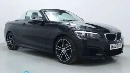 Second-hand BMW 218 M Sport 136 CP (100 kW) 2020 Negru Cabrio