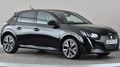 Used Peugeot 208 GT 102 HP (75 kW) 2022 Black Hatchback