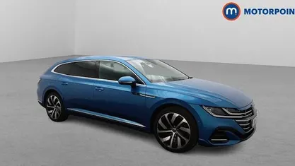Used VW Arteon R-line 218 HP (160 kW) 2023 Blue Estate