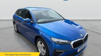 Used Skoda Scala SE 150 HP (110 kW) 2024 Blue Hatchback