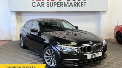 Used BMW 520 Shadowline 190 HP (139 kW) 2018 Black Sedan